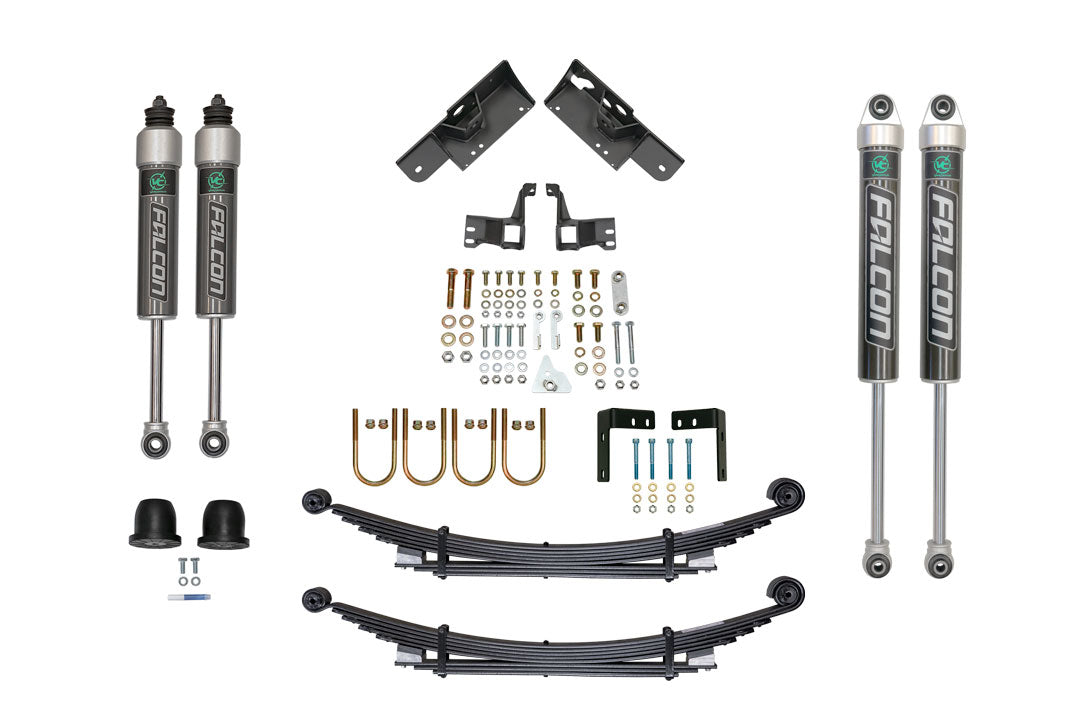 Van Compass Stage 3 - Sprinter 3500 4X4 And Awd, 19-Up - Falcon 2.1 Shocks, Heavy Tune, Opti-Rate