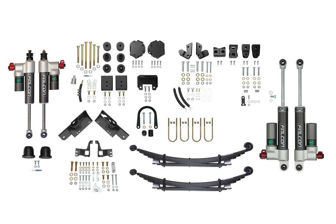 Van Compass Stage 6.3 Drw - Sprinter 3500 4X4, 19-22 - 2 Inch Lift - Falcon 3.3, Mid/Heavy Tune, Opti-Rate