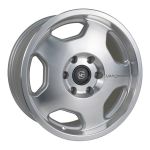 Van Compass Chunk Wheel, Silver Machined, 17X8, 30Mm Offset, 6X130 Bc - Sprinter 2500, 07-Up
