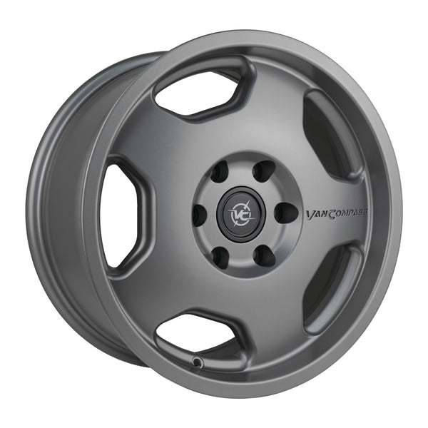 Van Compass Chunk Wheel, Titanium, 17X8, 30Mm Offset, 6X130 Bc - Sprinter 2500, 07-Up