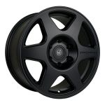 Van Compass Slice Wheel, Satin Black, 17X8, 30Mm Offset, 6X130 Bc - Sprinter 2500, 07-Up