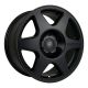 Van Compass Slice Wheel, Satin Black, 17X8, 30Mm Offset, 6X130 Bc - Sprinter 2500, 07-Up