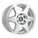 Van Compass Slice Wheel, Silver Machined, 17X8, 30Mm Offset, 6X130 Bc - Sprinter 2500, 07-Up