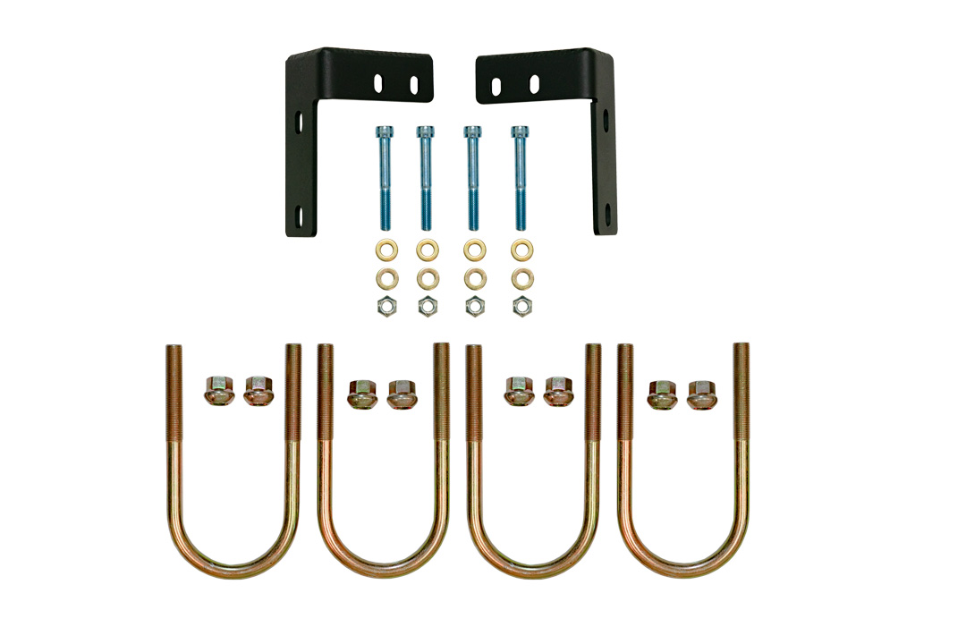 Van Compass Hardware Kit, 210Mm U-Bolts, Hose Covers, Bump Stop Brackets Opti-Rate Sprinter 3500