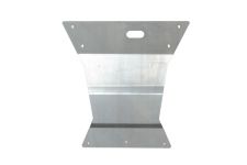 Van Compass Engine Skid Plate, Aluminum Lower Plate - Sprinter 4X4 *2 Box Kit*