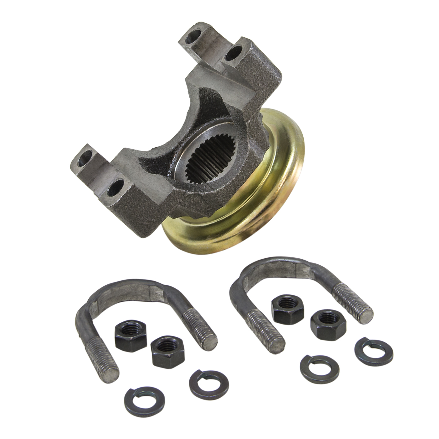 Yukon yoke for 8.2" BOP differential, Mech 3R u/joint size, u/bolt design. 