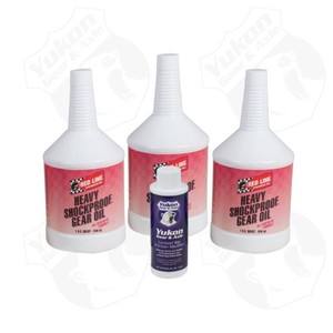 Redline Synthetic "Shock Proof" Oil with positraction Additive. 3 Quarts.