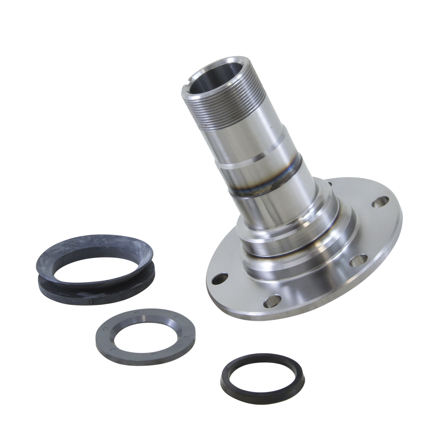 Replacement front spindle for Dana 30, 79-86 Jeep, 6 hole