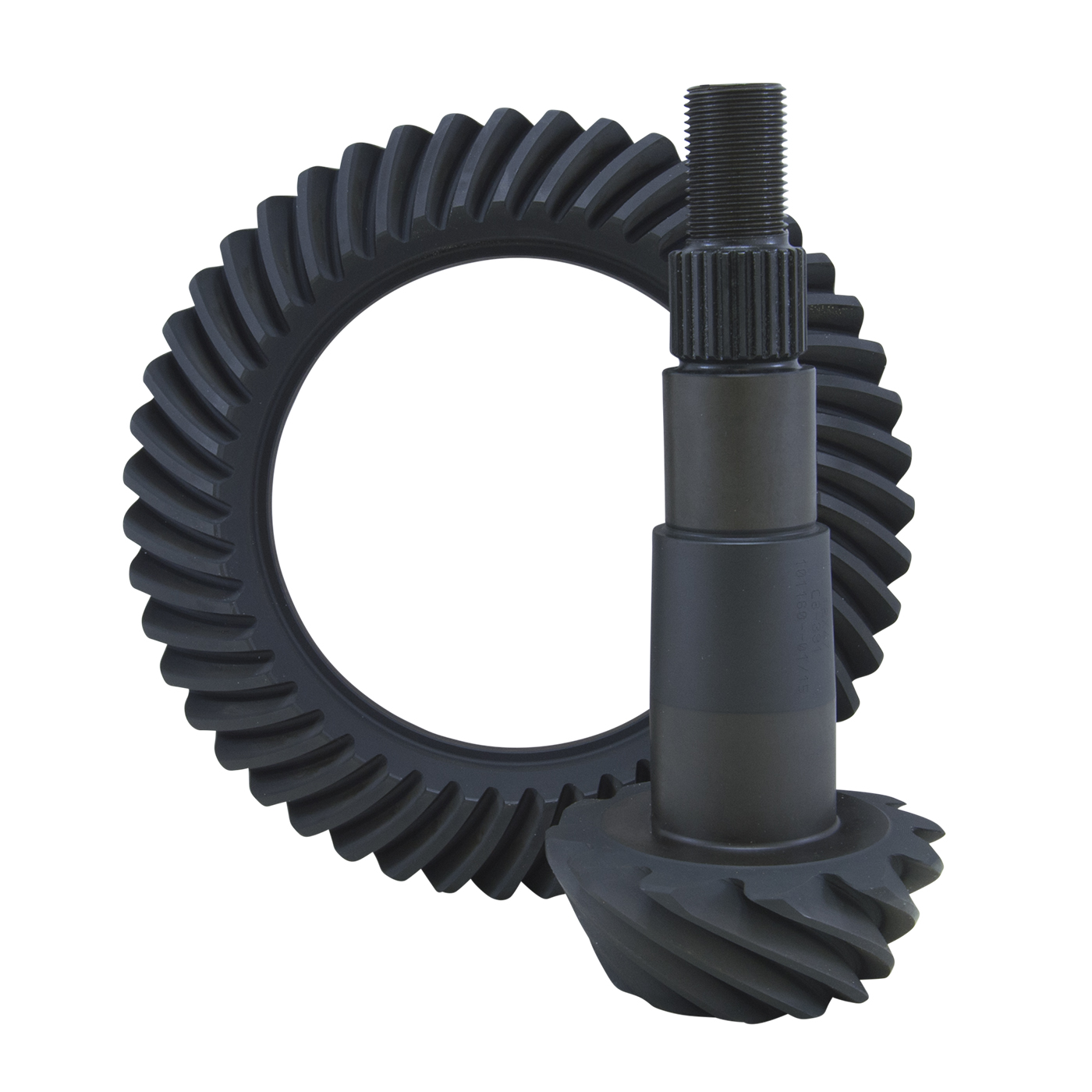 High performance Yukon ring & pinion gear set for Chrysler 8.0" in a 4.56 ratio.