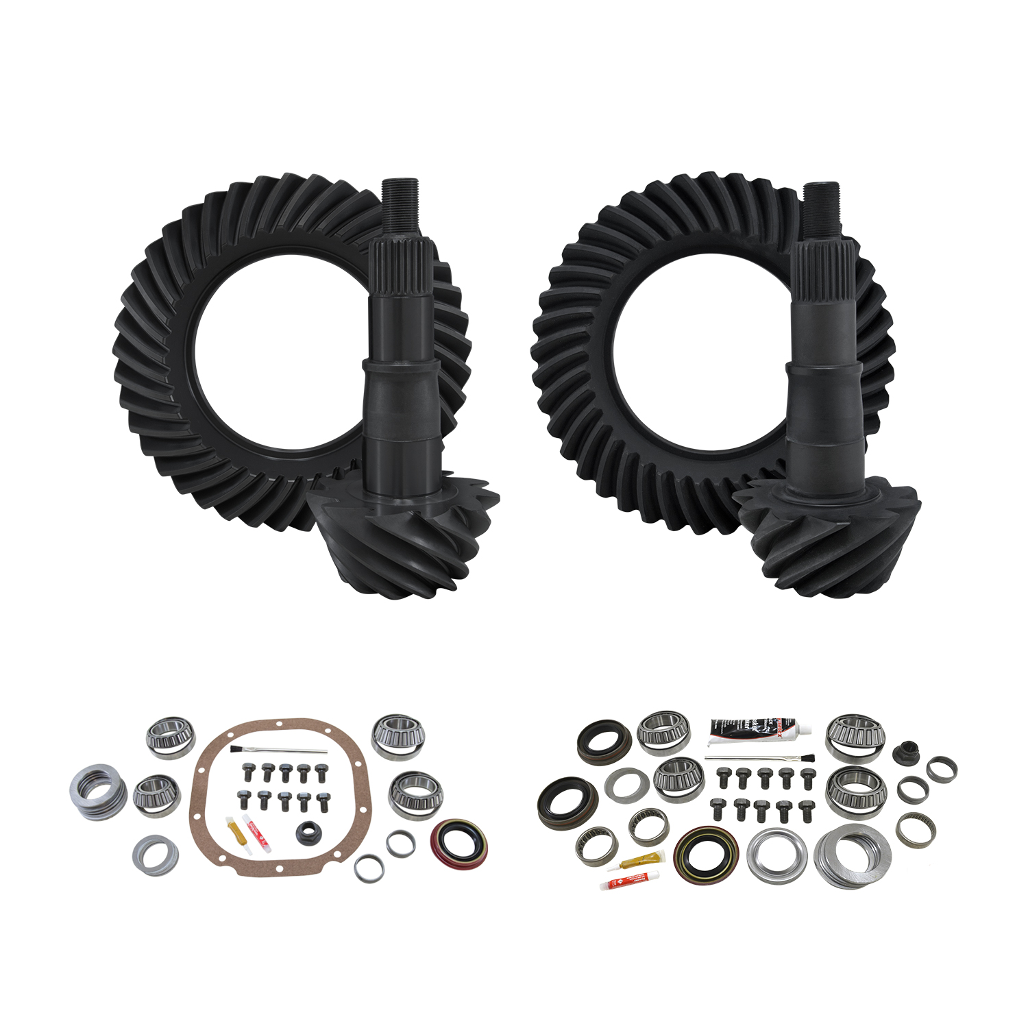 Yukon Re-Gear & Installation Kit, Ford 8.8", 2000-2008 F150, 4.11 ratio, fr&rr 