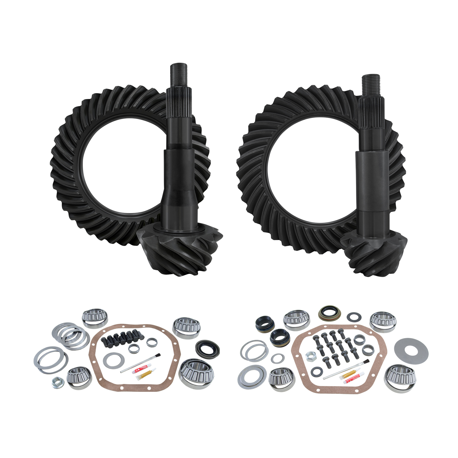 Yukon Re-Gear & Installation Kit, Dana 60, 2008-2010 Ford F250/F350, 4.56 thick 