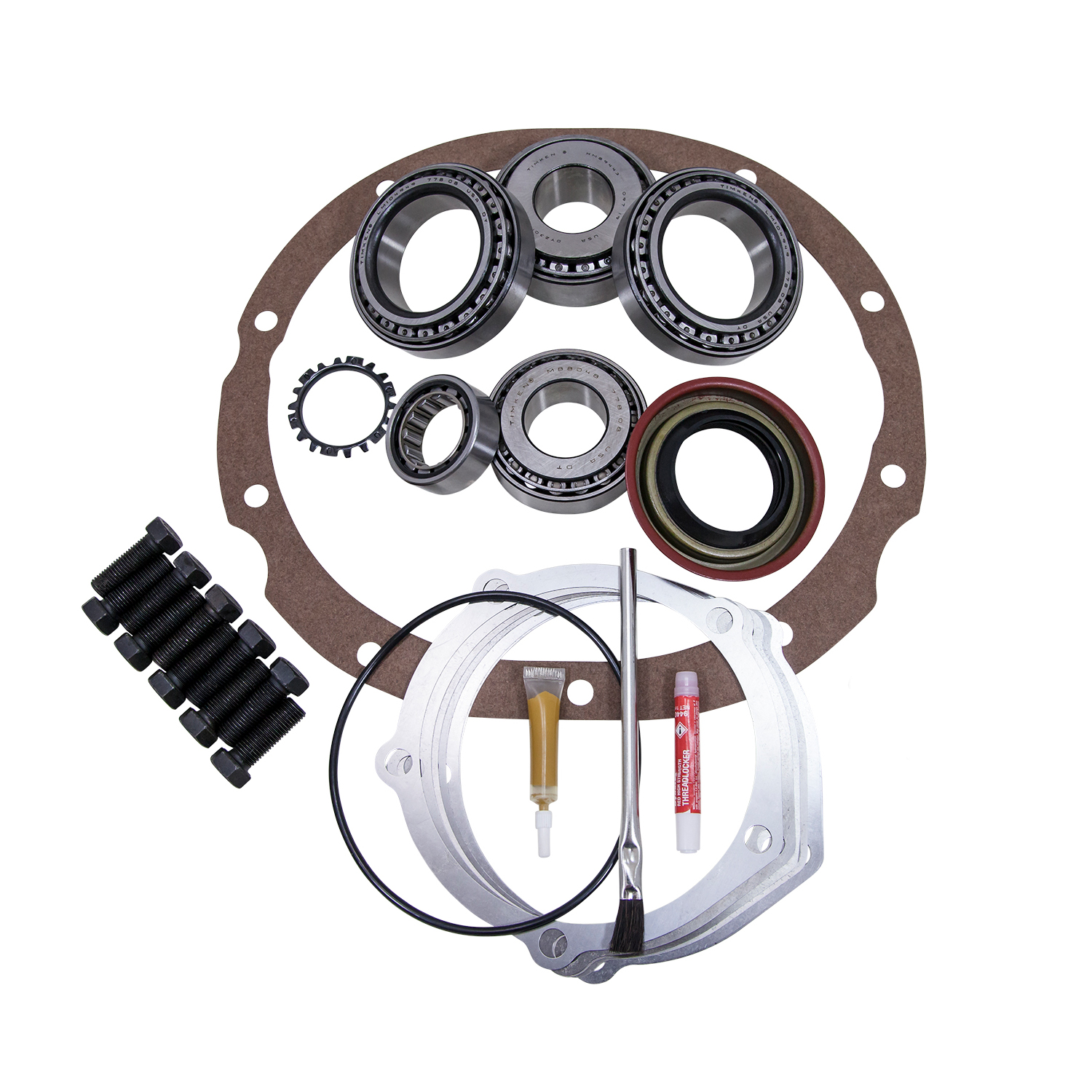 Yukon Master Overhaul kit for Ford 9" LM104911 differential, 35 spline pinion 