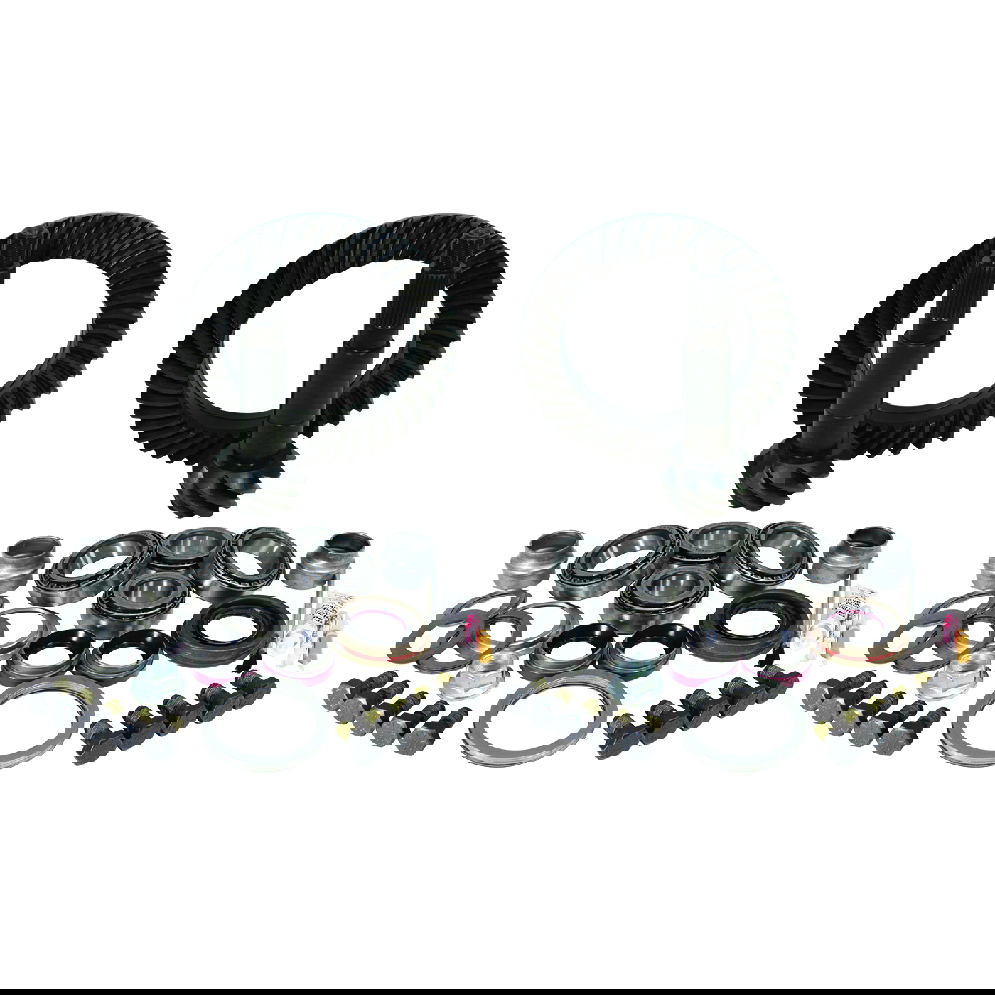Yukon Gear & Install Kit package for Jeep TJ Rubicon, 4.56 ratio.