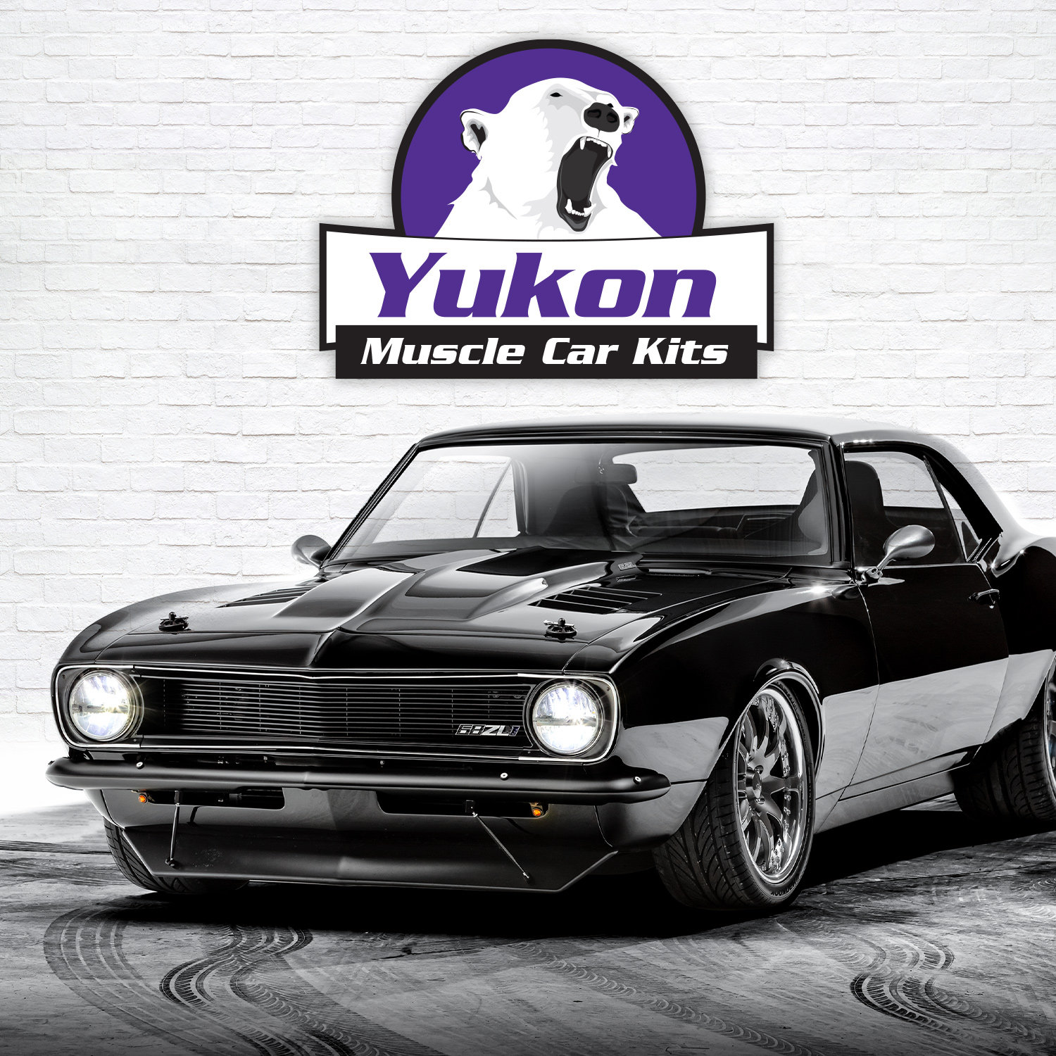 Yukon Muscle Car Re-Gear Kit for Ford 8” differential, 25 spline, 3.55 ratio 
