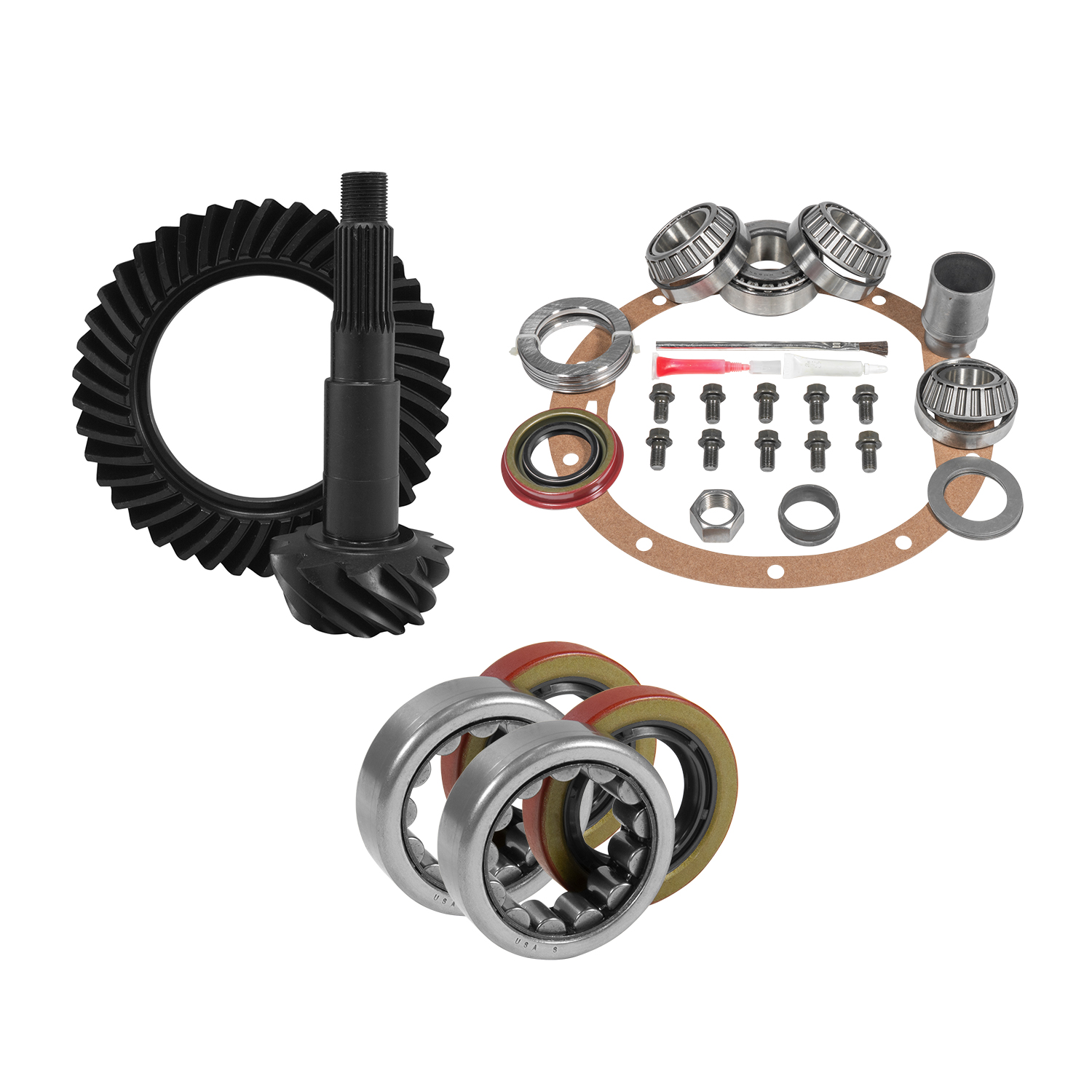 Yukon Muscle Car Re-Gear Kit for GM 8.2” differential, 25 spline, 4.11 ratio