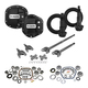 Yukon Stage 3 Jeep Re-Gear Kit w/Covers, Front Axles for Dana 30/44, 4.88 Ratio