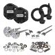 Yukon Stage 4 Jeep JK Re-Gear Kit w/Covers Fr & Rr Axles, Dana 44, 5.13 Ratio