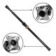 2 Piece Rear Driveshaft '98-'04 Tacoma 3.4L 2WD PreRunner, 77" Flange to Flange