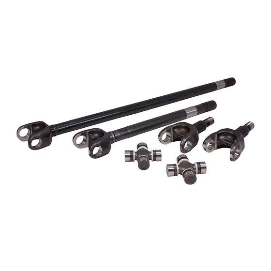 Yukon Chromoly Front Axle Kit, Dana 30, Both Sides, 27 Spline, 1310 U-Joints 