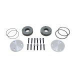 Yukon Hardcore Drive Flange Kit Dana 60 30-Spl Outer Stubs, Non-Engraved Caps