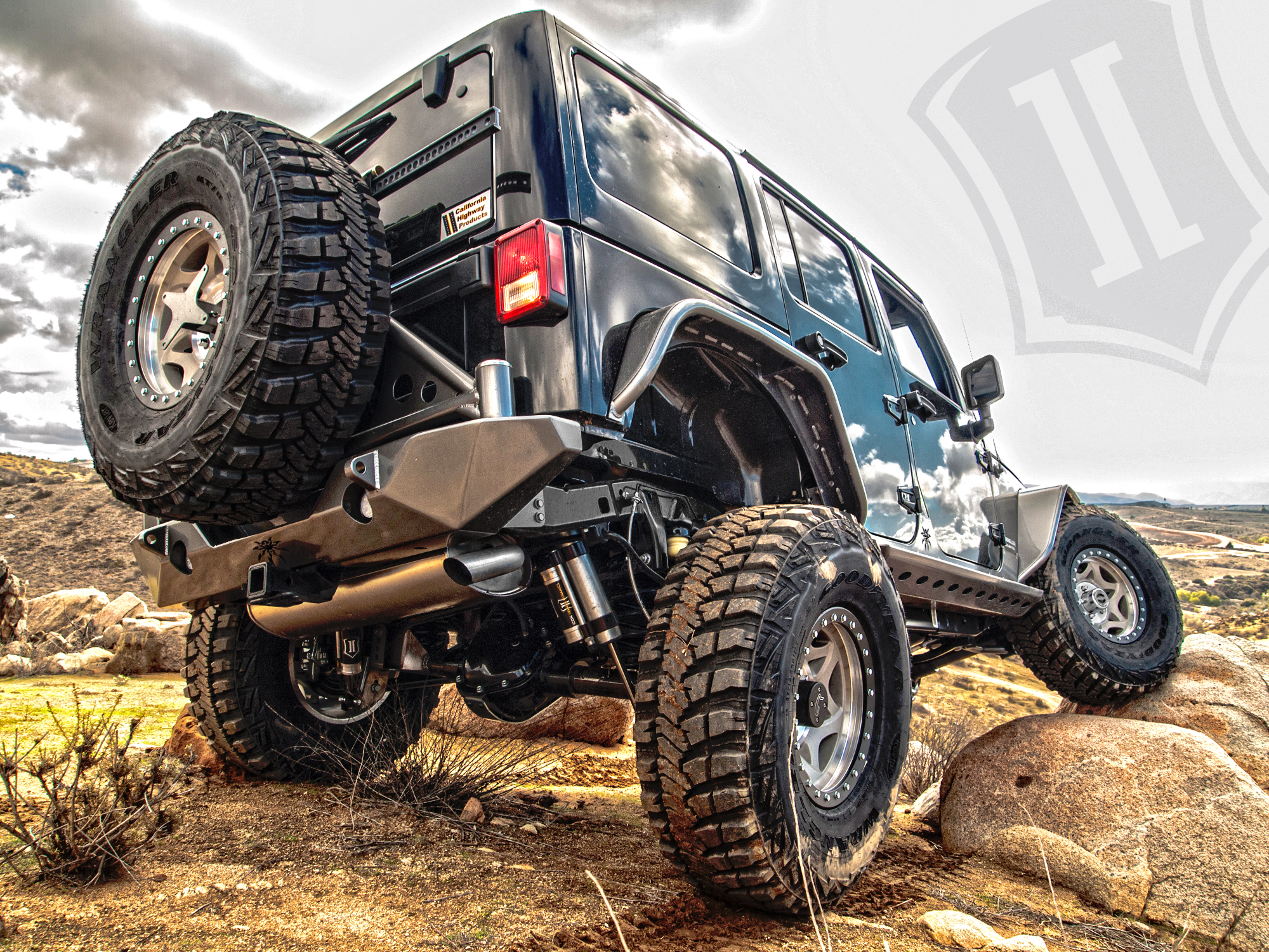 ICON Vehicle Dynamics Impact Off-Road Armor For Jeeps