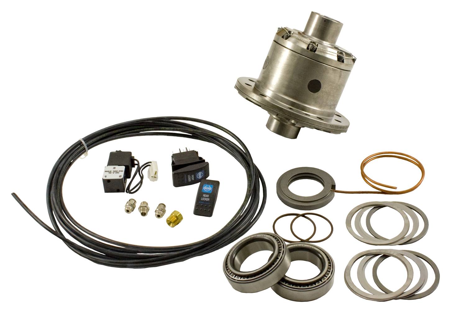 Yukon Zip locker for Dana 44, non-Rubicon JK, 30 spline. 