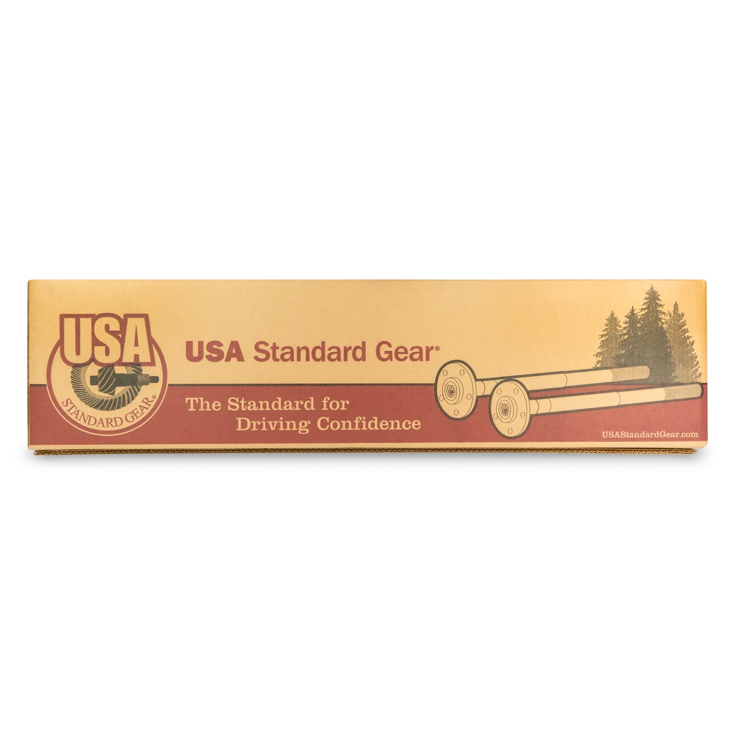 USA Standard Gear Chromoly Front Axle Kit, Dana 60, 35 Spline, w/Super Joints