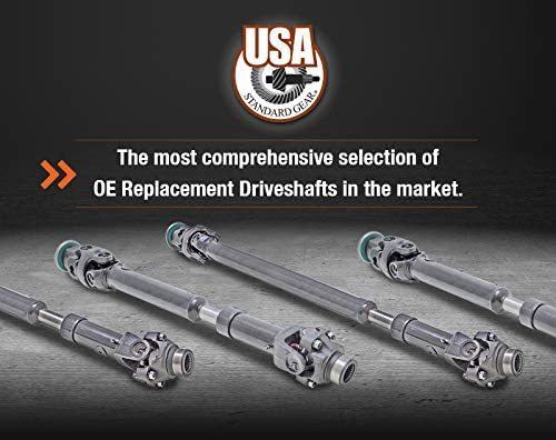 Front Driveshaft Grand Cherokee/Commander, 34" Flange to Flange Compressed