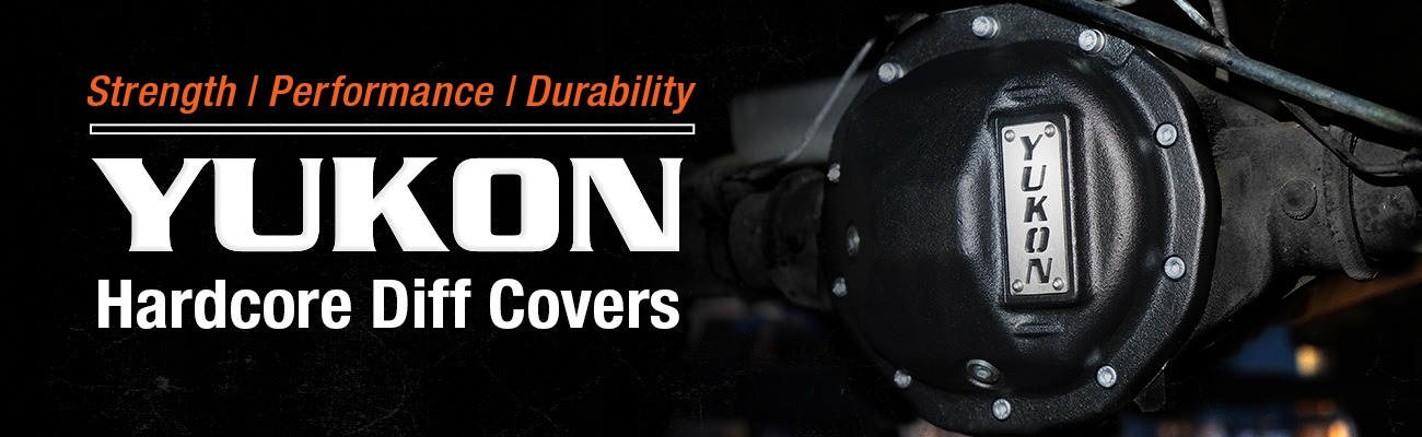 Yukon Hardcore Diff Covers for 11.5” & 11.8” GM, Dodge, Ram differentials