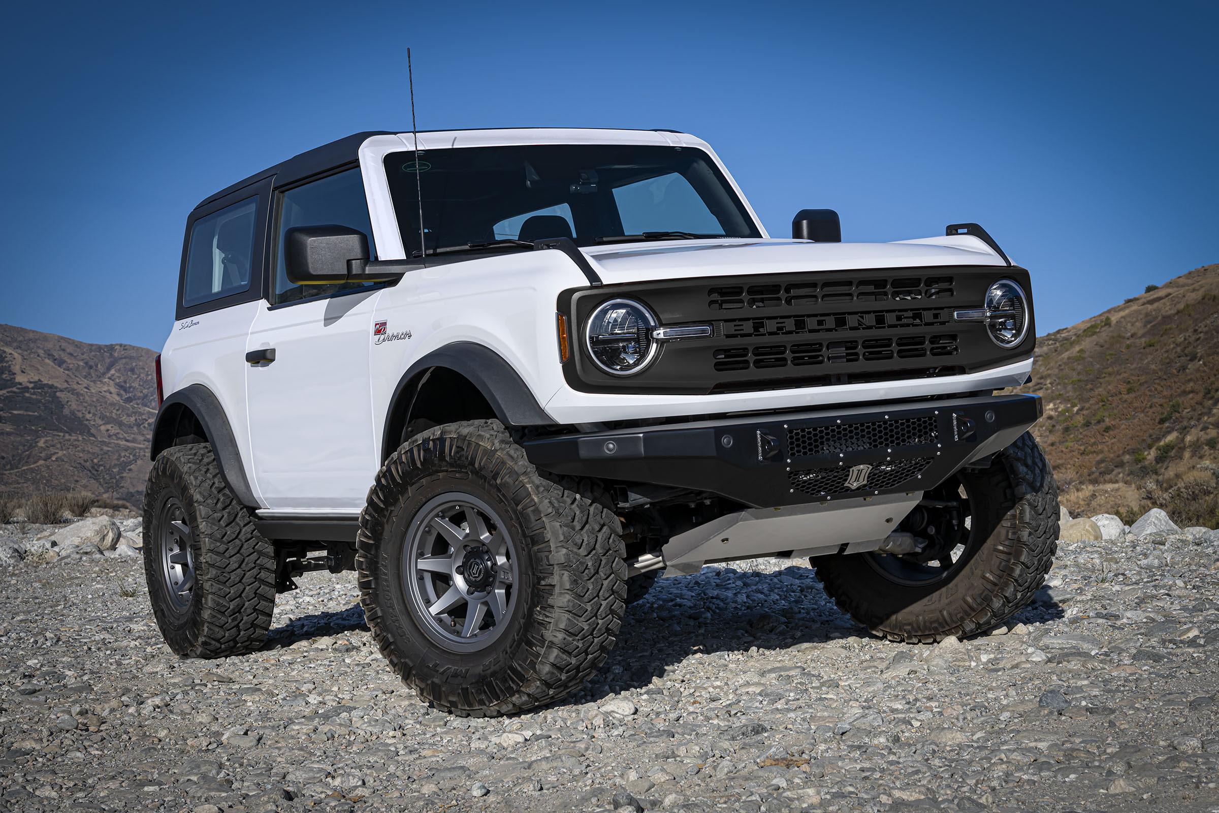 New Product: ICON 2021-Up Ford Bronco Impact Trail Series Front Bumper 